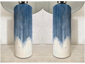 Pair Of Ceramic Lamps
