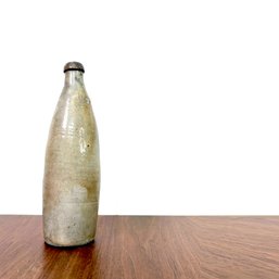 Primitive Salt Glaze Bottle