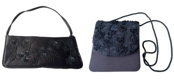 Saks And Bloomingdales Evening Bags - 2 Pieces