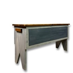 Primitive Country Home Storage Bench