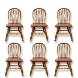 Original S. Bent & Brothers Bent Paddle Back Windsor Chairs