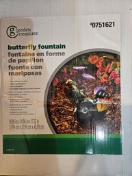 NIB Butterfly Fountain