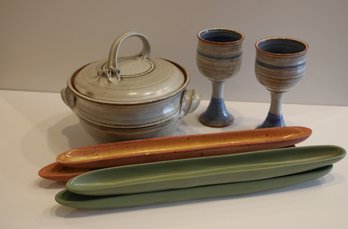 Great Collection Of Pottery Vessels