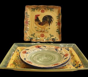 Country Themed Serving Pieces