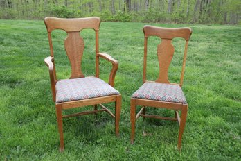 Solid Quartersawn Oak Chairs