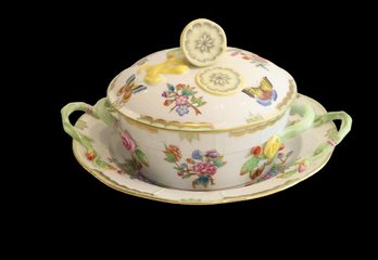 Amazing Herend Handpainted Pairing