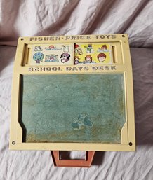 Vintage Fisher Price Toys School Days Desk