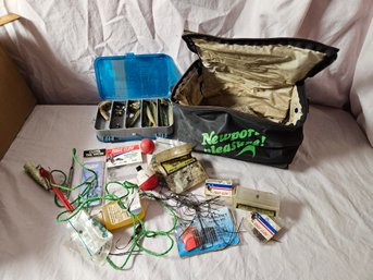 Fishing Lot, Miscellaneous Lures, Floats, Sinkers, Etc.