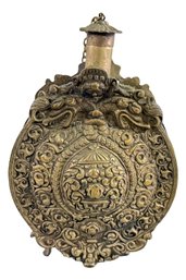 Antique Balkin Gunpowder Flask