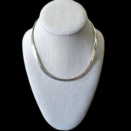 (M52) Mexican Sterling Silver Formed Necklace