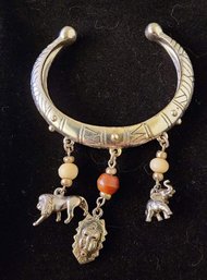 Napier Charmed Tribal Inspired Collar/choker Necklace