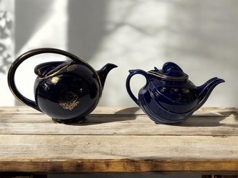 2 Hall Teapots