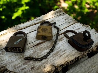 3 Padlocks