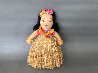 WWII Hawaiian Cloth Doll