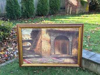 Beautiful Print On Canvas, From Dubai