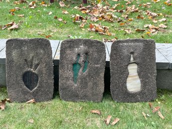 Concrete Stained Glass Garden Markers