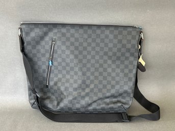 Unauthentic Louis Vuitton Daniel Graphite Bag, New With Tags