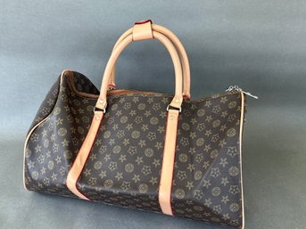 Unauthentic Louis Vuitton Keepall Bandouliere Duffle Bag