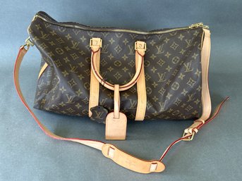 Unauthentic Louis Vuitton Keepall Bandouliere Duffle Bag