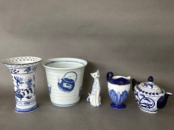 Formalities & Bombay Blue & White Pieces