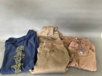 Used US NAVY T-shirts, Cold Weather Garments & Sweartpants