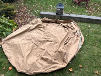 Patio Armor 94 Inch Outdoor Round Dining Table Cover