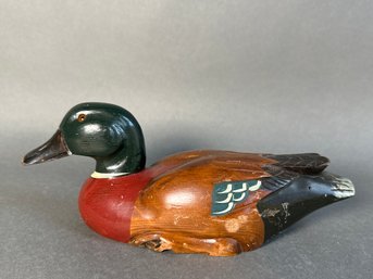 Wooden Duck Decoy