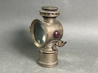 Vintage Neveroad Bicycle Lantern, Rose Mgf Company