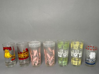 Vintage Pink Wheat, Libbey Spring Leaves Glasses & More