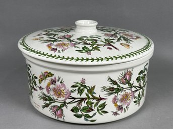 Portmeirion 'The Botanic Garden' Rosa Canina Dog Rose Lidded Dish