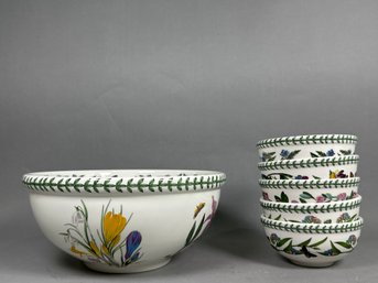 Portmeirion 'The Botanic Garden' Serving Bowl & Bowls
