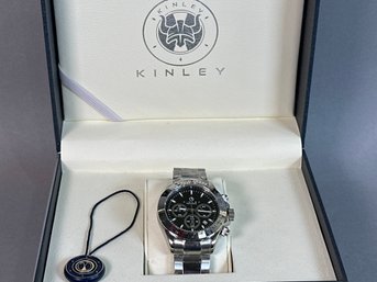 Kinley 'Racing Series' Mens Chronograph Watch, New In Box