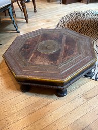 OCTAGONAL INDONESIAN COFFEE TABLE - 19TH CENTURY