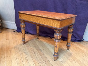 Antique Commode, Tiger Or Birds Eye Maple