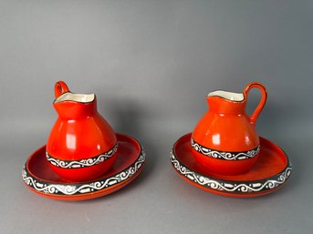 Vintage Coronet Czech Pitchers & Bowls