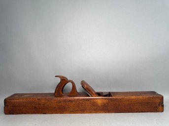 Antique Sheaf Works 30 Inch Long Wood Plane