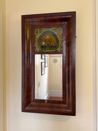 Antique Beehive Painting Mirror