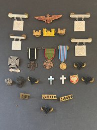 Lot Of Modern  Military Medals Marksman ROTC Awards S3