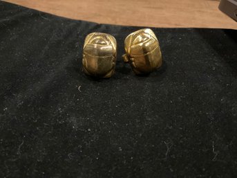Scarab Beetle Cufflinks