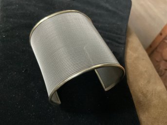 Perez Sanz Mixed Metal Mesh Cuff