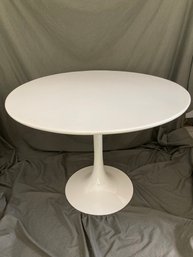 White Tulip Table 39in Across 30in High