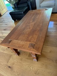 Handsome Solid Thai Wood Coffee Table