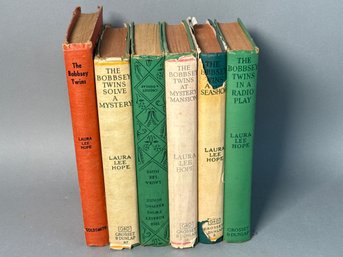 Vintage Bobbsey Twins Books