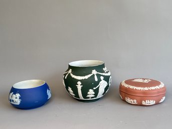 Vintage Wedgwood Bowls & Lidded Keepsake
