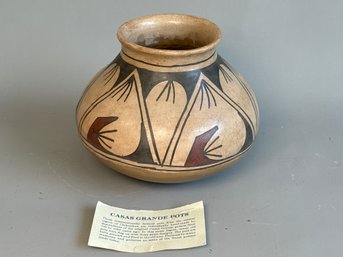 Beautiful Signed 'Casa Grande' Pottery