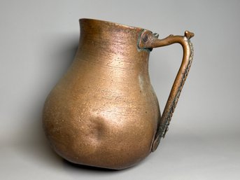Antique Copper Pitcher