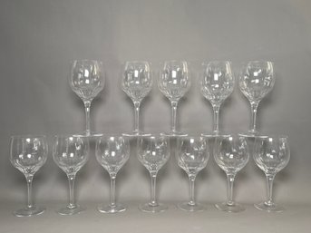 Twelve Vintage Lenox 'Radiance' Pattern Seven Inch Glasses