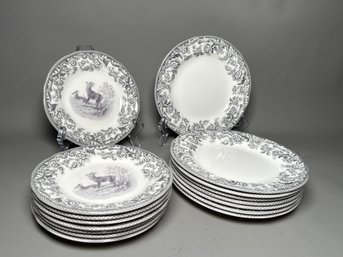 Spode Delamere Rural Pattern Plates
