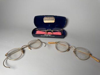 Three Pairs Of Vintage Eyeglasses