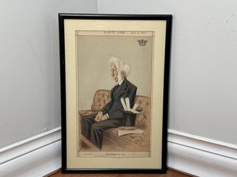 1873 Vanity Fair Sir Leslie 'Spy' Ward 'Scotch Law'  Lord Colonsay Original Chromolithograph